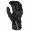 GANTS KLIM ADVENTURE GTX SHORT GLOVE BLACK