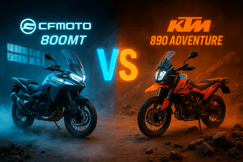 CF-Moto 800MT vs KTM 890 adventure